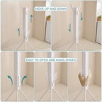 JOOM 4 Legs Clothes Drying Rack, Garment Rack Portable and Foldable Space - Image 5