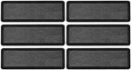 Stair Treads — 6 Pack 10x30 inch Polypropylene Rubber Stair Mats - Image 2