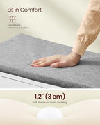 VASAGLE 3-Tier Shoe Storage Bench - Image 5