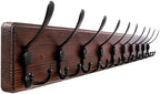 Kuhome 38.6'' Large Coat Rack Wall Mount Coat Hooks Coat Hanger by Kuhome