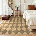 Lessymo Checkered Area Rugs 5x7 - Image 4