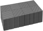 216 PCS Plastic Interlocking Deck Patio Tiles by Mapleyard