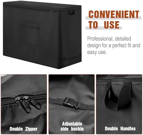 Custom Chest Freezer Cover, Outdoor Waterproof Deep Freezer Cover - Image 3