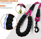 Taglory Rope Dog Leash for Small Medium Dogs, 5 FT Padded Handle - Image 4