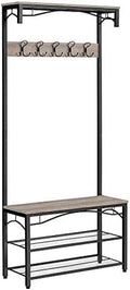 VASAGLE Shoe Bench Rack, 3-Tier Storage Shelf by VASAGLEbySONGMICSHOME