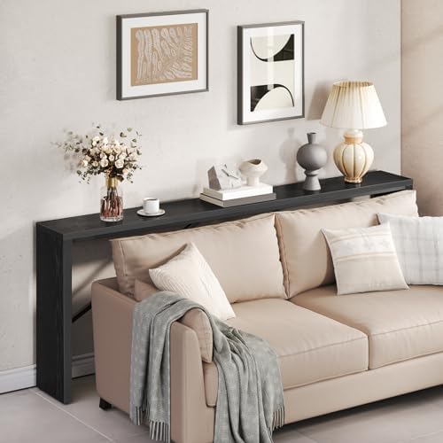 MAHANCRIS Console Table, 78.7"Long Sofa Table Behind Couch - Image 4