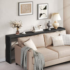 MAHANCRIS Console Table, 78.7"Long Sofa Table Behind Couch - Image 4