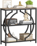 Snughome Entryway Table with 3 Tier Storage Shelves, Narrow Console Table by Snughome