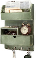 Rebee Vision Pine Wood Key Holder Wall Mount by REBEEVISION