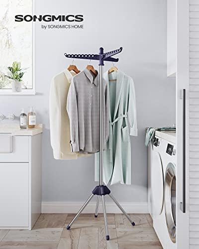 SONGMICS Clothes Drying Rack, 61.6-Inch Drying Rack, 3 Rotatable Arms - Image 2