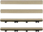 1 in. x 1 ft. Quick Deck Composite Deck Tile Straight Trim - Image 2