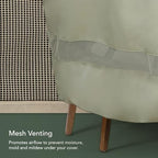 Covermates Elite Outdoor Deck Box Cover - 36W x 36D x 25H - Weatherproof - Image 5