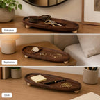 Wooden Entryway Catchall Tray for Keys, Watch & Small Essentials - Image 3