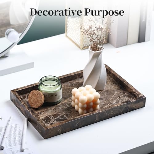 YMXYJM Real Natural Marble Tray - Image 4