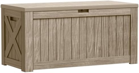 Greesum Outdoor Storage Box 120 Gallon Storage Bin by BuynowfromGreesum