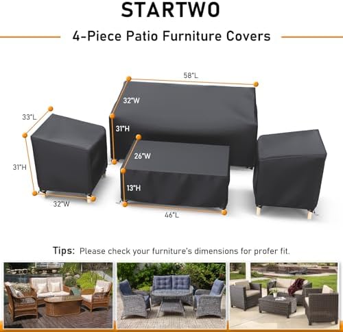 STARTWO Patio Furniture Covers - Image 2