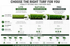 Ottomanson Artificial Grass Runner Natural 31" x 40' - Image 3