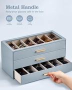 Lolalet Sunglasses Storage Box for Women - Image 3