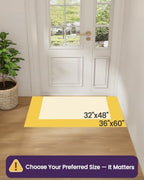 DEXI Front Door Mats for Entryway, 36x60 Non Slip Washable Entry Doormat - Image 3