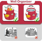 17L Foldable Waterproof Cleaning Supply Caddy - Image 3