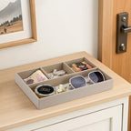 GORESE PU Leather Valet Tray, Stackable Jewelry Trays - Image 7