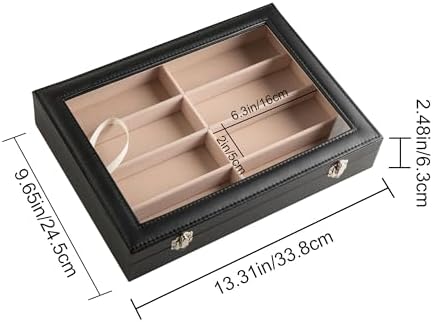 Frebeauty 8-Slot Sunglass Organizer, Sunglass Holder - Image 3