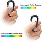 sprookber 3" Aluminum Carabiner D Ring, Caribeener Clips, Spring Snap Hook - Image 3