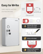 Uniclife 24-Key Security Lock Box, Wall Mount Key Cabinet - Image 5