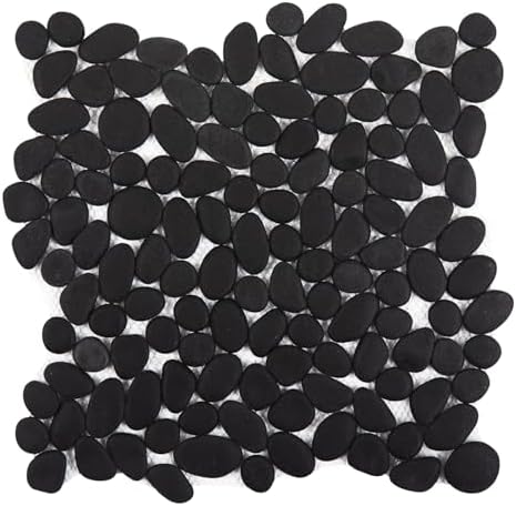 Pebble Tile for Shower Floor, 5 Sheets by Soulscrafts