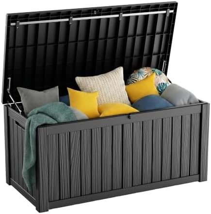 PatioZen 155 Gallon Deck Boxes Waterproof Storage Box - Image 6