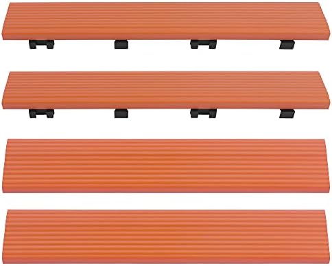 NewTechWood 1/6 ft. x 1 ft. Quick Deck Composite Deck Tile Straight Fascia in - Image 2