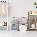 IRIS USA 6-Pack 72 Quart Storage Bins - Image 7