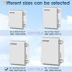 Waterproof Outdoor Project ABS Plastic Junction Box IP67 Weatherproof Dustproof - Image 4