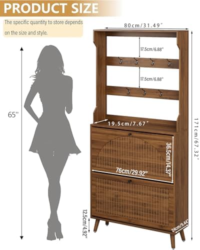 Fsbecl Shoe Storage Cabinet - Image 2