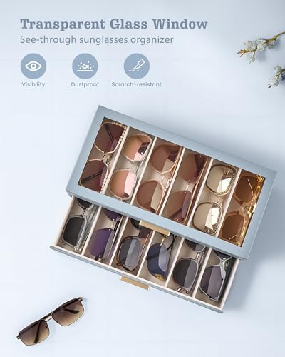 Lolalet Sunglasses Storage Box for Women - Image 4