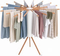 Tripod Foldable Clothes Drying Rack, Rotary Laundry Drying Rack by sxvbdway