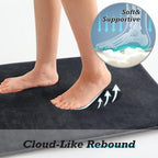 HUXMEYSON Bathroom Rugs Sets 2 Piece, Non-Slip & Quick Dry Bath Mat Set - Image 7
