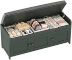 HOMEFORT 41.3" Shoe Bench with Lift Top Storage, Entryway Bench with Cushioned by HOMEFORT