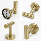 NearMoon Bath Towel Hooks- SUS 304 Stainless Steel Robe Hook Holder, Heavy Duty - Image 6