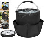 17L Foldable Waterproof Cleaning Supply Caddy by ZUZUAN