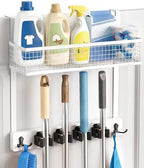 Lorbro Over the Door Broom and Mop Holder by Lorbro
