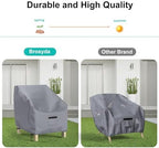2 Pack Outdoor Patio Chair Covers Waterproof 29"Wx30"Dx36"H - Image 5