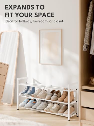 Bumusty 3 Tier Expandable Shoe Rack - Image 3