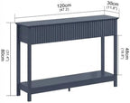 Treocho 47" Fluted Console Table - Image 2
