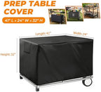 POOLTALE Outdoor prep table cover 41x24x32IN - Image 2