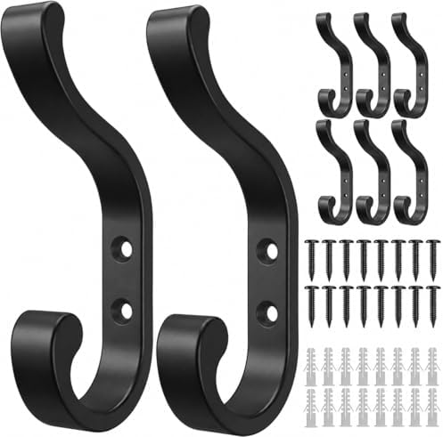 bussdis Coat Hanger Wall Mount 8-Pack by BUSSDIS