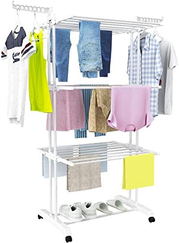 HOMIDEC Clothes Drying Rack, 4-Tier Foldable Drying Rack Clothing by DecorateYourHome
