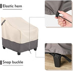 Waterproof Patio Chair Cover 2 Pack, 31.5"W x 33.5"D x 36"H - Image 4