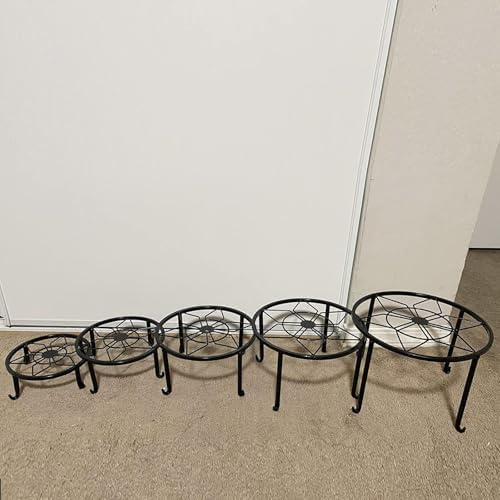 5 Pack Metal Plant Stand, Heavy Duty Plant Stands - Image 5
