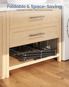 APEXCHASER Oversize 3-Tier Clothes Drying Rack, No Install - Image 4